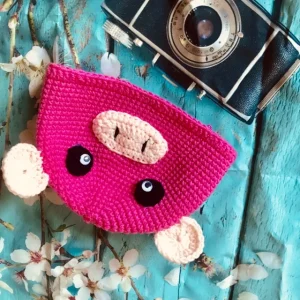 Handmade Piglet Crochet Hat